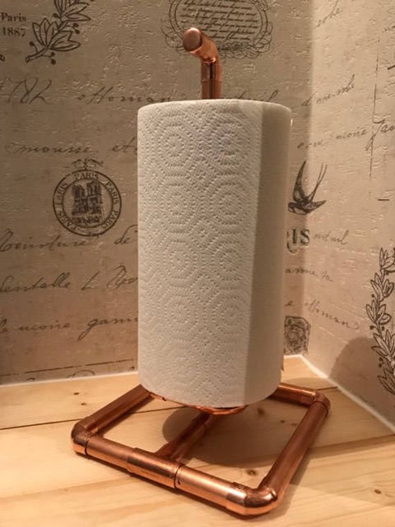 Copper Paper Towel Holder/counter Top Paper Towel Holder 