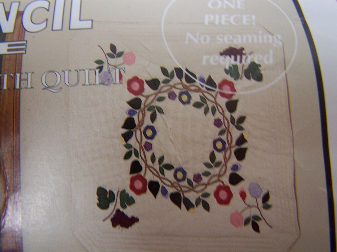 Quilt Wall Hanging Kit Applique Quilt Wall Hanging Kit Etsy