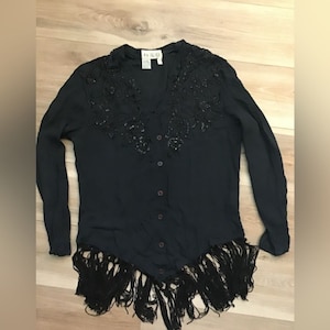 Vintage Together 90s western Blouse 10