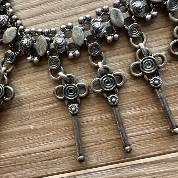 Vintage Key Charm Necklace - image 2