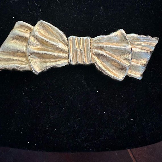 Vintage Gold Bow Belt Buckle - Etsy display picture 2