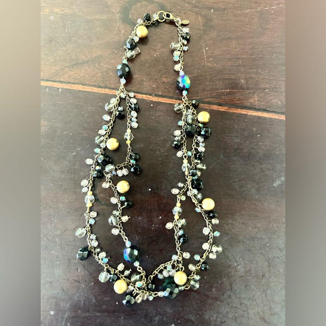 Vintage Premier Design Layered Necklace Signed - Etsy