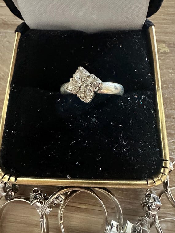 Rhinestone Ring Bundle. Adjustable (19) - image 1