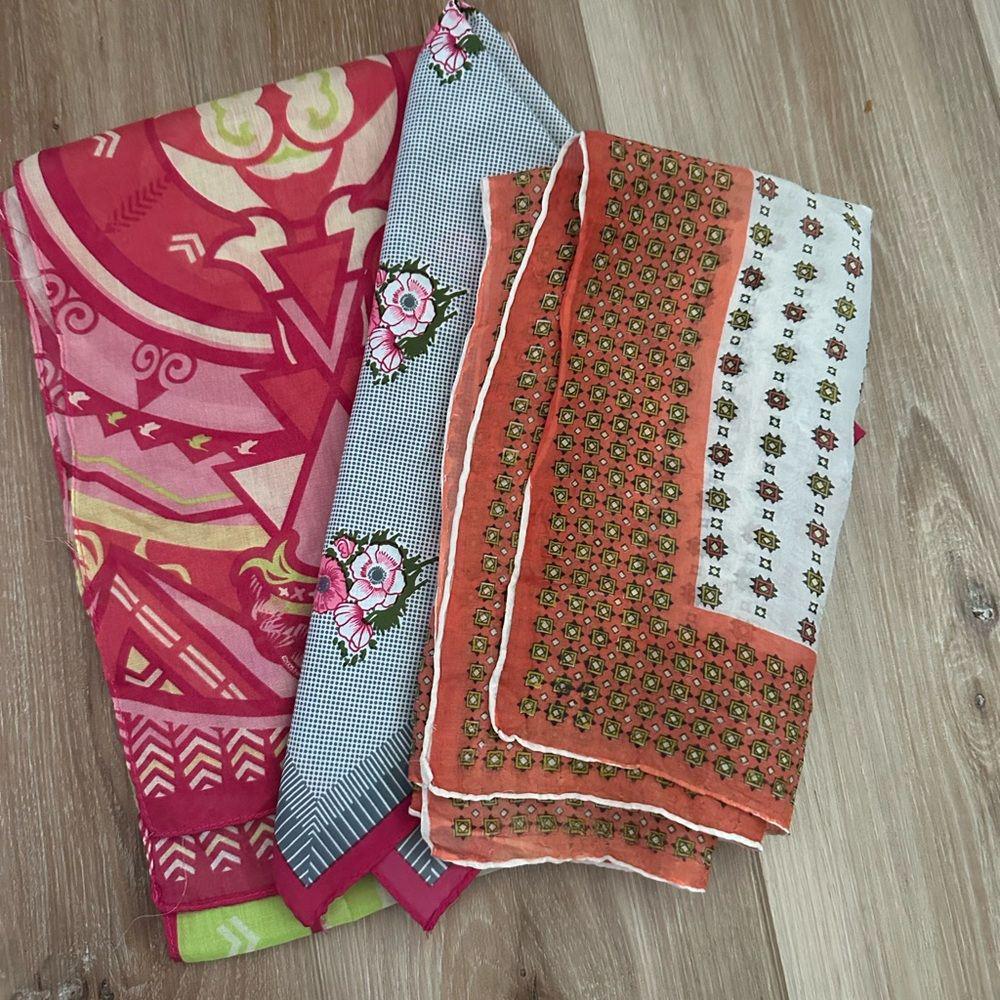 Vintage Scarf Bundle (3)