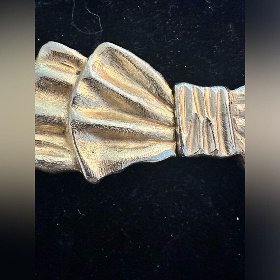 Vintage Gold Bow Belt Buckle - Etsy display picture 1