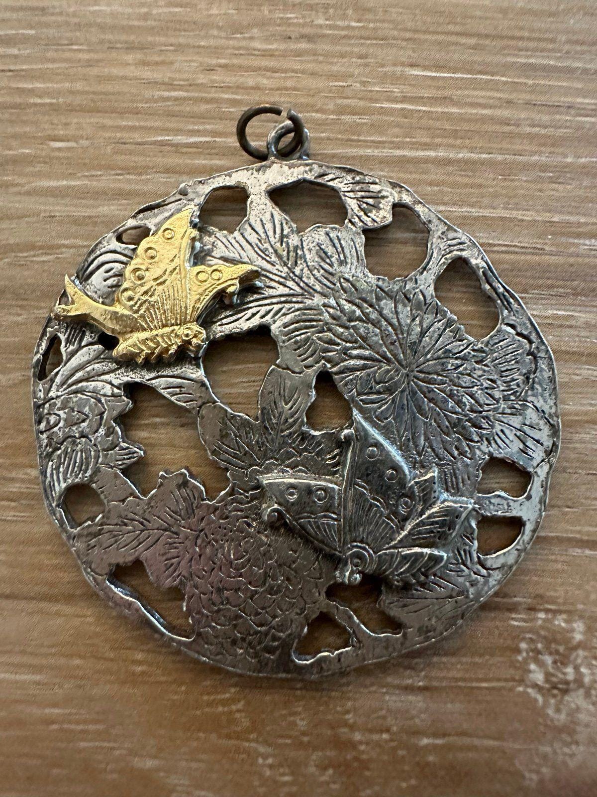 ふくろう ヴィンテージペンダント　ALVA MUSEUM REPLICAS Alva Museum Replicas Bird - Etsy