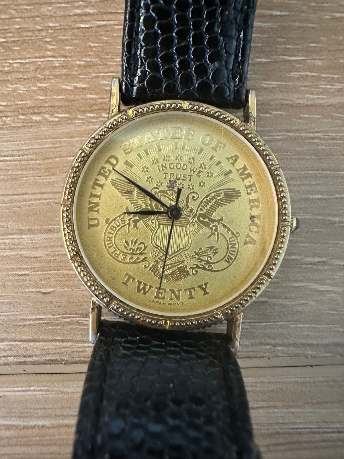 Montre USA vintage Twenty Coin Dail France