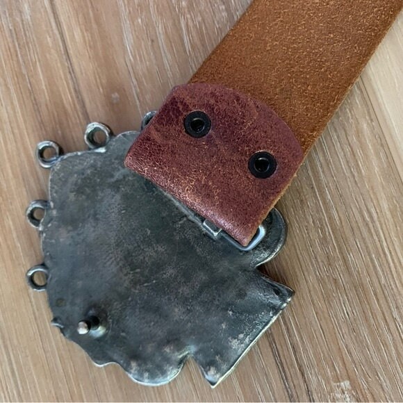 Vintage Soho Belts W/silver Tree Buckle M - Etsy display picture 1