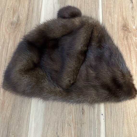 Bonwit Teller/ambrose Minkbeanie/hat - Etsy