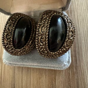 Vintage 1940s Clip on Earrings Made in Germany