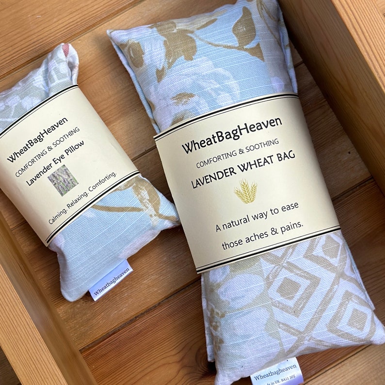 Reusable Heat Pack. Microwave Wheat and Lavender Bag. Heating Pad for