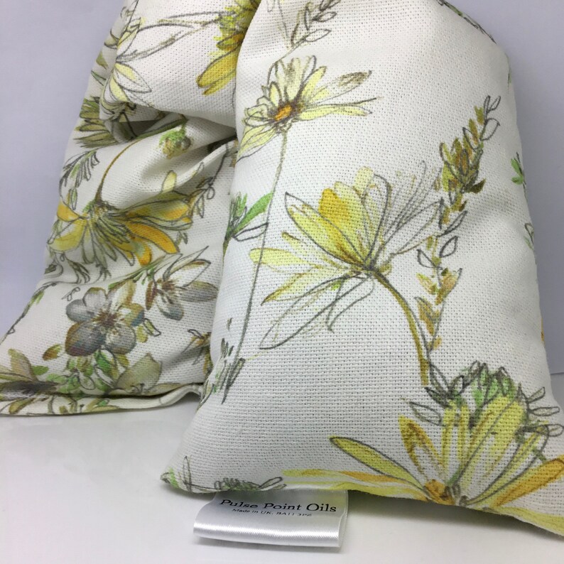 Floral Wheat Bag Use Hot or Cold as Compress Wrap, Heat or Cool Wheat