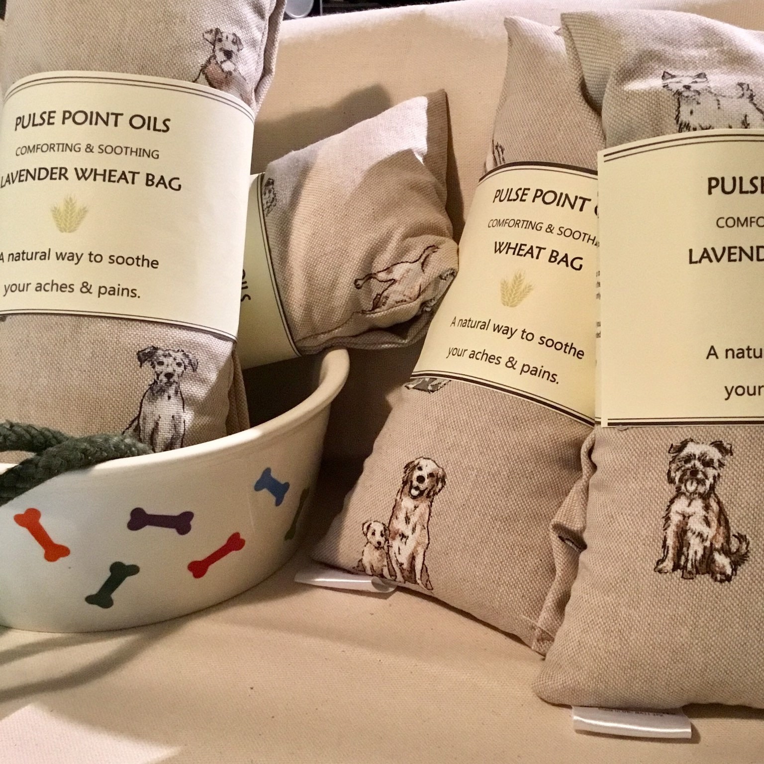 Dog sales wheat bag