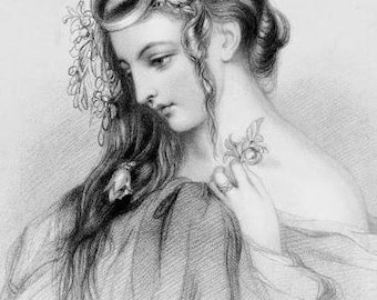 Counted Cross Stitch Pattern "Ophelia"