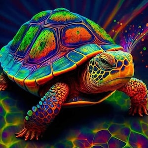 Counted Cross Stitch Pattern &quot;Turtle&quot;