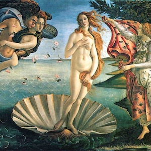 Counted Cross Stitch Pattern &quot;Sandro Botticelli. The birth of Venus&quot;