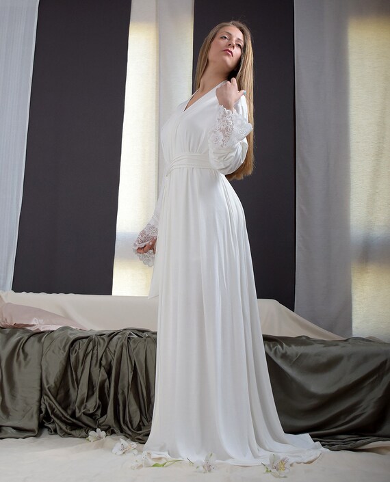 maxi robe dressing gown