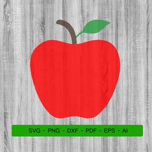 May include: A red apple with a green leaf on a woodgrain background. The apple is a common symbol of education and knowledge.