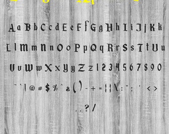Disneyland Font Etsy