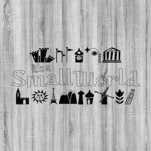 Small World SVG Bundle, Mouse Parks SVG Bundle, Mouse Vacation svg, cut file, clipart, svg files for cricut, svg, dxf, eps, png