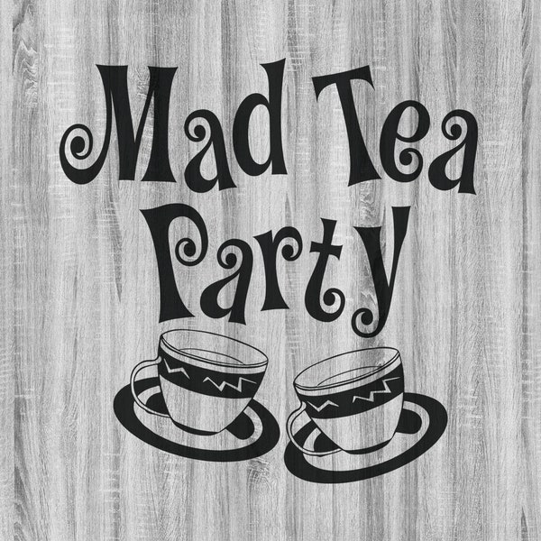 Mad Tea Party SVG Bundle, Mouse Parks SVG Bundle, Mouse Vacation svg, cut file, clipart, svg files for cricut, svg, dxf, eps, png