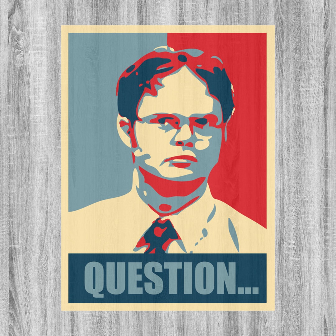 Dwight Schrute Printable Iron on Transfer or Use as Clip Art, DIY the ...