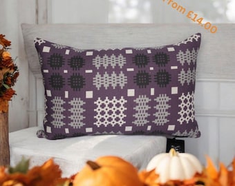 Welsh Blanket  tapestry Cushions
