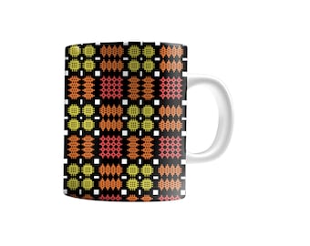 Welsh Tapestry Print Mugs