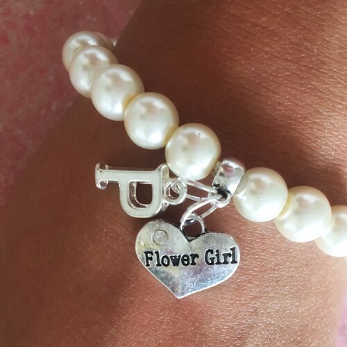 Thank You for Being My Flower Girl Flower Girl Present Etsy UK