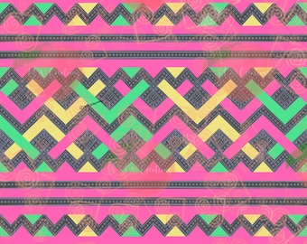 Hmong Leeg Skirt Pattern 1, Vintage inspired – “V” or Mountain design, PNG, Digital Download, Updated 1.8.2024.