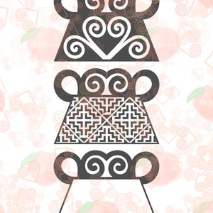 Hmong Digital Files Pack 21. JPEG, PNG. Digitale Datei.