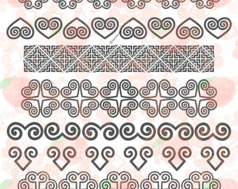 Hmong Digital Files, Pack 7, JPEG, PNG, PDF, Digital Download