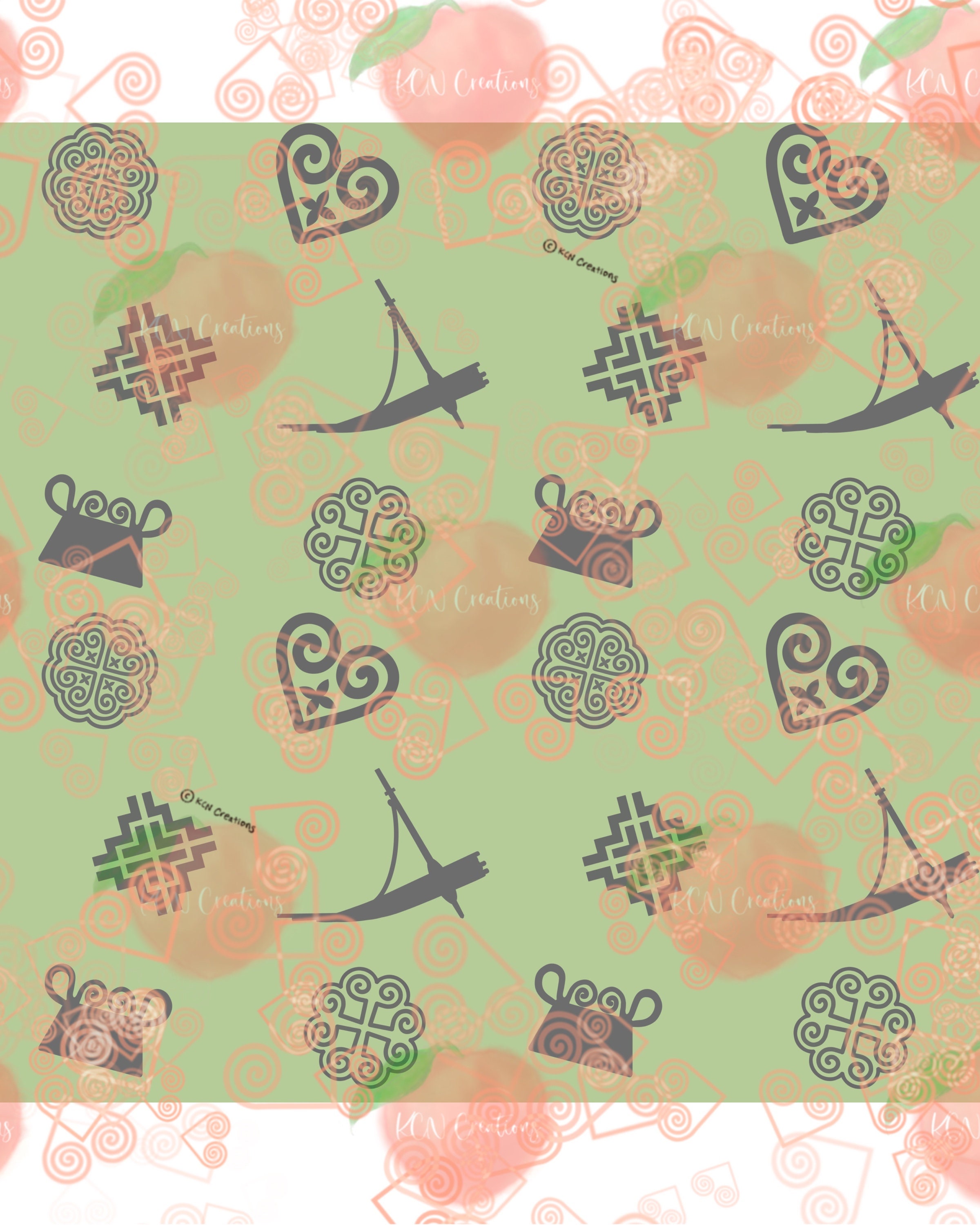Cute Hmong Pattern 2. JPEG PNG PDF. Digital File. - Etsy