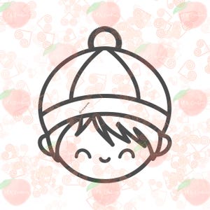 Niño hmong, sombrero 1, JPEG, PNG, descarga digital imagen 3