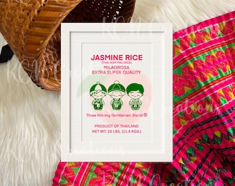 Three Ladies Brand - Hmong Inspired – Gentlemen, JPEG, PNG, Digital Download