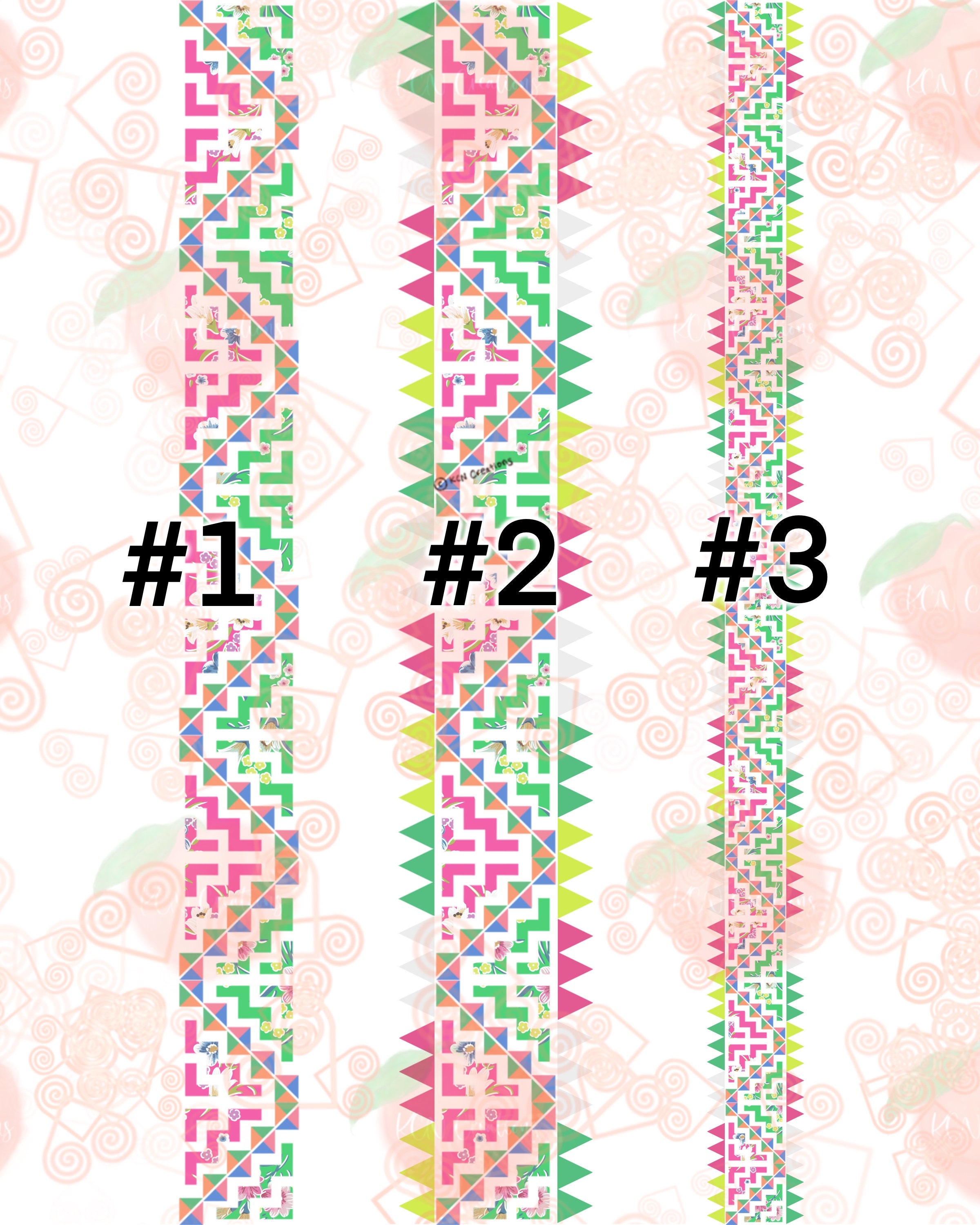 Hmong Paj Ntaub Mos (PNM) Pattern 6, JPEG, PNG, Digital Download