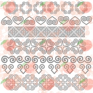 Hmong Digitale Dateien, Pack-7, JPEG, PNG, PDF, Digitaler Download