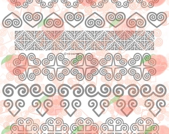 Hmong Digital Files, Pack 7, JPEG, PNG, PDF, Digital Download