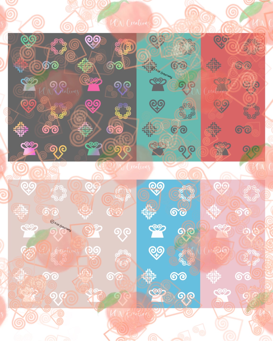 Cute Hmong Pattern 1, JPEG, PNG, PDF, Digital Download - Etsy