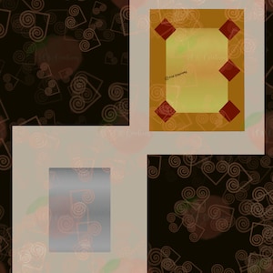 Papier ensemencé. Hmong. Chaman. Décoration funéraire. JPEG, PNG. Fichiers numériques.