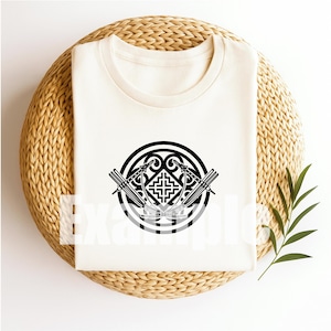 Hmong Qeej, Design 1, JPEG, PNG, PDF, Digital Download image 3