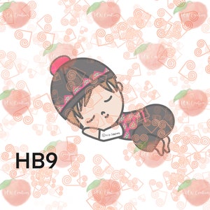 Hmong Baby Boys - HB9, JPEG, PNG, Digital Download