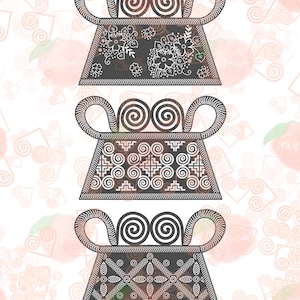 Hmong Digital Files, Pack 20, JPEG, PNG, Digital Download