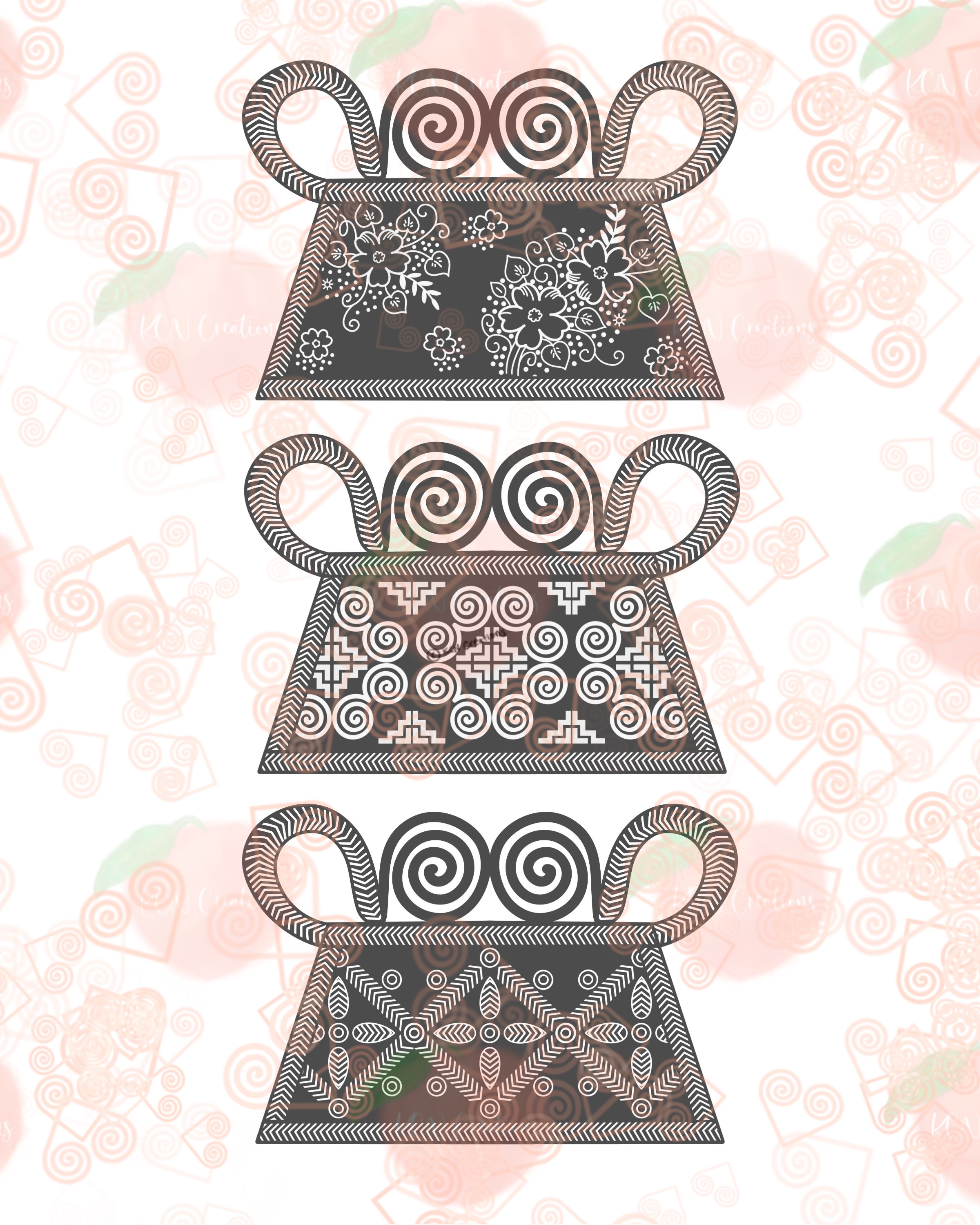 Hmong Digital Files, Pack 20, JPEG, PNG, Digital Download