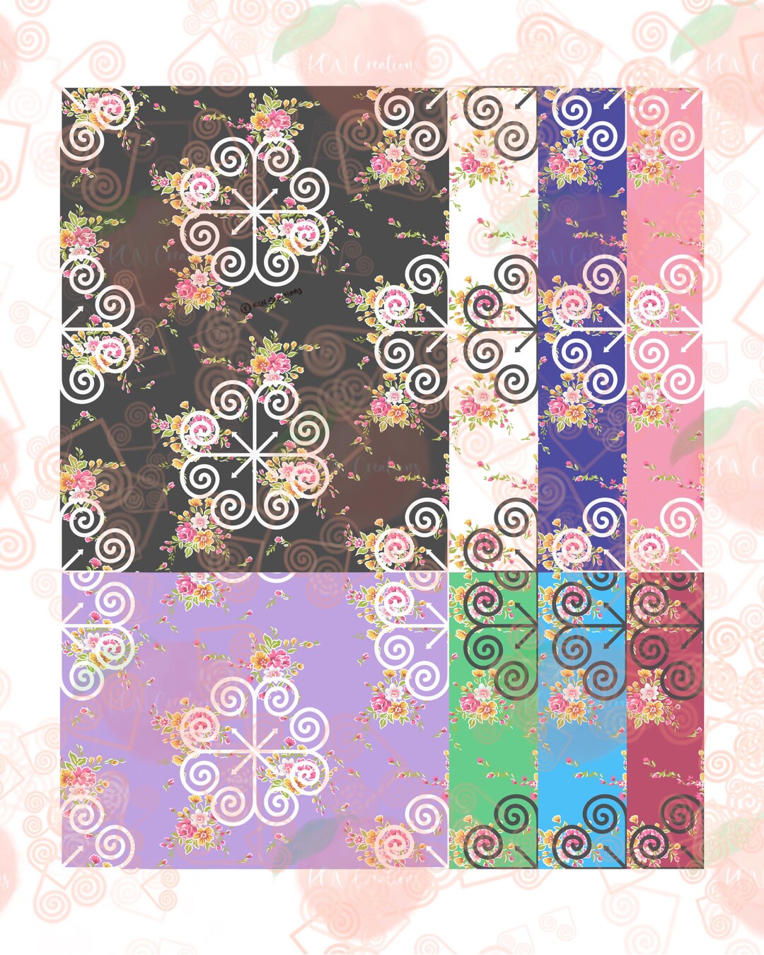 Cute Hmong Pattern 7. JPEG, PNG. Digital File. - Etsy