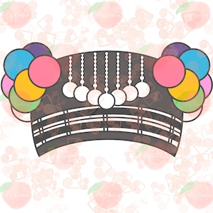 Hmong Pom Pom Hat 2, JPEG, PNG, Digital Download