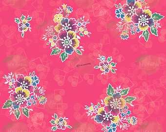 Color Patterns ONLY - Hmong Thai Li Loos Pattern & Design 2, JPEG, PNG, Digital Download