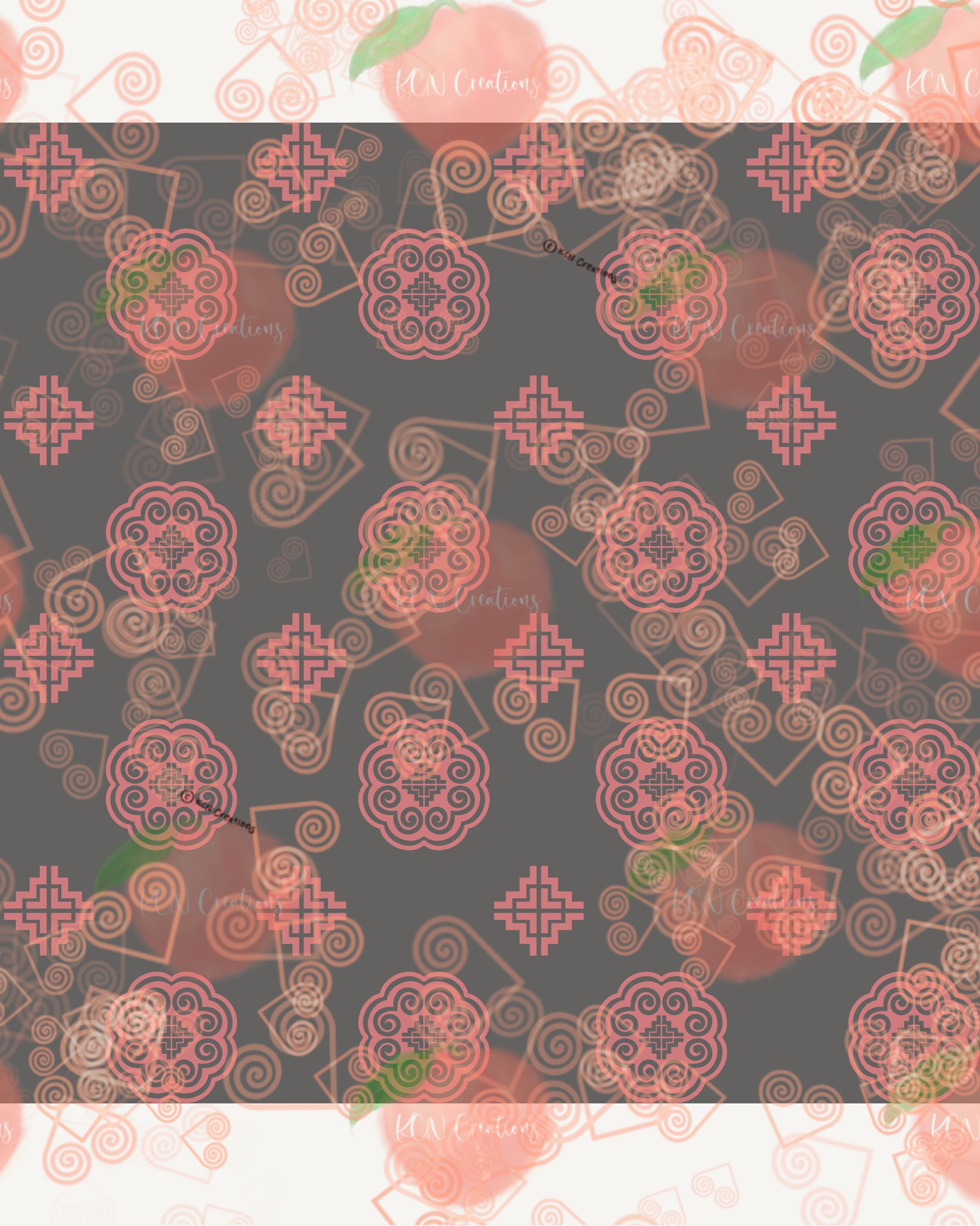 Cute Hmong Pattern 4. JPEG PNG PDF. Digital File. - Etsy