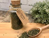 Lemon Balm - Herbal Tea -Blend - Loose Tea - Dried Leaf Tea- Options inc. Glass Bottle, Eco Packets Reusable Teabags - Tea Lover Gift