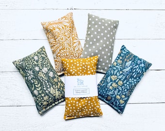Herbal Lavender Sleep Pillows - Drawer Sachets Bags - Traditional Relaxation Insomnia Remedy Moth Repellent.